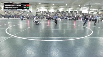 152 lbs Quarterfinal - Memphis McCullough, Sumner Co Wrestling Club vs Trey McCluggage, Columbia Wrestling Club