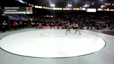 105 lbs Cons. Round 2 - Kanani Watts, Eagle vs Mariko Whitmore, South Fremont