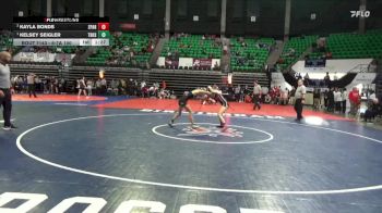 6-7A 100 1st Place Match - Kelsey Seigler, Thompson HS vs Kayla Bonds, Sparkman