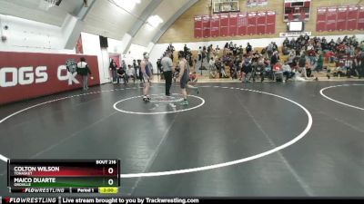 175 2B 1st Place Match - Maico Duarte, Oroville vs Colton Wilson, Tonasket