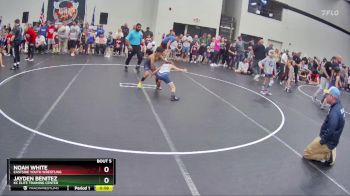 70 lbs Champ. Round 1 - Noah White, Eastside Youth Wrestling vs Jayden Benitez, Kc Elite Training Center