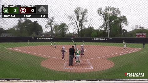 Replay: Belhaven University vs Centenary (LA) | Apr 1 @ 5 PM