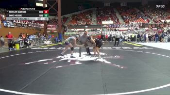 190 lbs Cons. Round 1 - Zoie Hesse, Iola Hs vs Skylet March, Clay Center Community HS