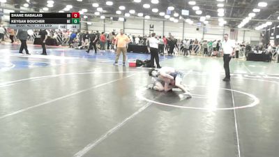132 lbs Consi Of 64 #2 - Shane Rabalais, NH vs Keygan Boucher, ME