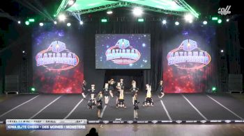 Iowa Elite Cheer - Des Moines - Monsters [2025 L1.1 Mini - PREP - Small Day 1] 2025 America's Best Grand Nationals