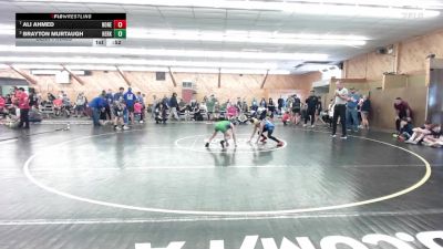 78 lbs Semifinal - Ali Ahmed, Honeoye Falls vs Brayton Murtaugh, Herkimer