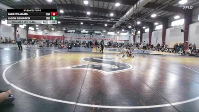 123 lbs Round 1 (12 Team) - Jason DeMarco, CT Sneaky Golem`s vs Luke Williams, Cow Valley
