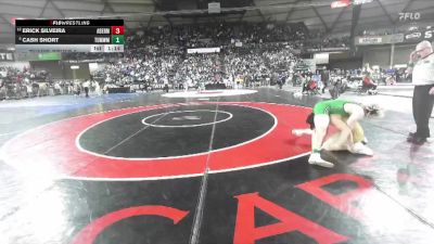 Boys 2A 175 lbs Champ. Round 2 - Cash Short, Tumwater vs Erick Silveira, Aberdeen