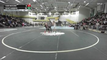 106 lbs 1st Place Match - Cash McClurg, Granite Hills vs Wyatt Carnrite, Poway