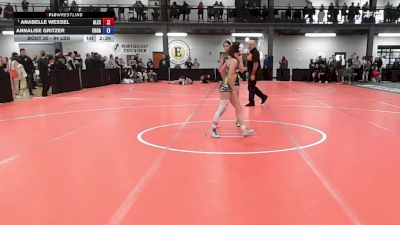 94 lbs Round Of 16 - Anabelle Wessel, Alexander vs Annalise Gritzer, Choate Rosemary Hall