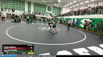 113 lbs Champ. Round 1 - Wylee Willson, Pinedale vs Tyler Wenzel, Powell