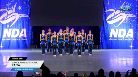 Dance Athletics - Plano - Ya Ya [2025 Senior - Kick Day 1] 2025 NDA All-Star National Championship