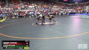 4A 138 lbs Quarterfinal - Gregery Martinez, Holcomb vs Ethan Williams, Baldwin