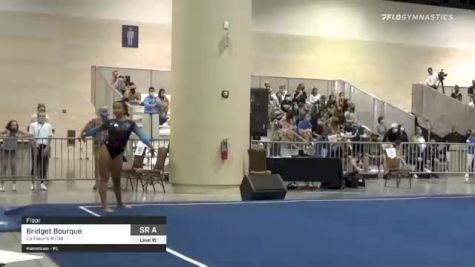 Bridget Bourque - Floor, La Fleur's #734 - 2021 USA Gymnastics Development Program National Championships