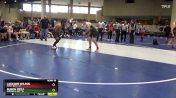 215 lbs Semis & 5th Wb (32 Team) - Ruben Meza, Guerrilla Red vs Jackson Wilson, Funky Boyz