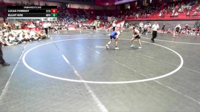 132 lbs D2/d3 - Semi-finals (sat 10:00am.) - Lucas Forrest, Stratford vs Elliot Kite, Mineral Point