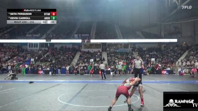 80 lbs Semifinal - Emmi Wood, South Central Punisher vs Caroline Chance, Rossville