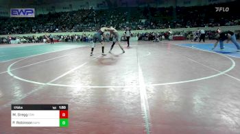 175 lbs Round Of 32 - Maddox Gregg, Edmond Memorial vs Payson Robinson, Sapulpa