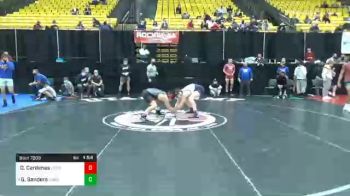 145 lbs Semifinal - Daniel Cardenas, Unattached 70 vs Gabe Sanders, Unattached 60