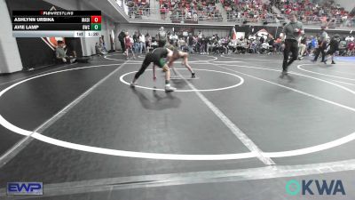 67 lbs Rr Rnd 3 - Ashlynn Urbina, Madill Takedown vs Avie Lamp, Brushy Wrestling Club