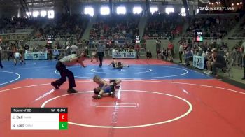 43 lbs Prelims - Jesse Bell, Warner Eagle Wrestling Club vs Gatlin Earp, Chandler Takedown Club