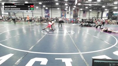 160 lbs Rr Rnd 1 - Dillon Hinton, PSF Wrestling Academy vs Grady Mortenson, Flickr Boyz Yahtzee