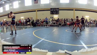 126 lbs Cons. Round 2 - Nicholas Anderson, Legends Of Gold Wrestling vs Aidan Smalley, Legends Of Gold Wrestling