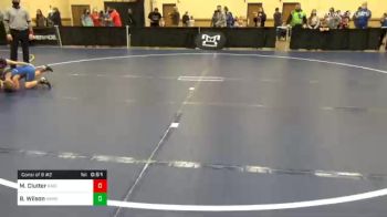 60 lbs Consolation - Mason Clutter, Ragin Raisins W.C. vs Blaise Wilson, Warrior Ridge