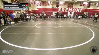 138 lbs Quarterfinal - Ethan Schumacher, Clovis vs Christopher Green, Mt. View