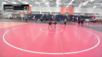 157 lbs Quarterfinal - Peter Kane, Williams College vs Zach Gerby, RIT