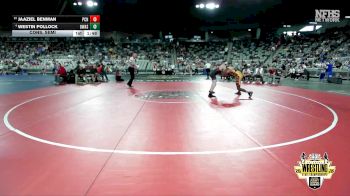 B6A-120 lbs Cons. Semi - Westin Pollock, Owasso vs Jaaziel Benman, Putnam City North