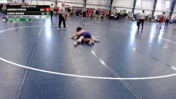 Silver 141 lbs Champ. Round 2 - Andrew Purvis, Wartburg vs Aaron Boone, Loras