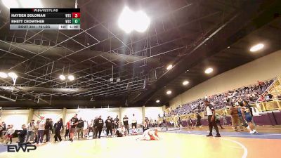 76 lbs Final - Hayden Soloman, Wtc vs Rhett Crowther, Wtc