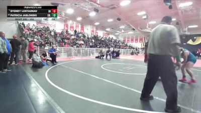 155 lbs Champ. Round 2 - Sydney Lostaunau, Bishop Amat vs Patricia Jablonski, Sultana