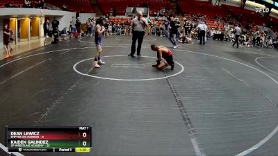 68 lbs Round 1 (8 Team) - Kaiden Galindez, CP Wrestling Academy vs Dean Lewicz, Empyre WC Maroon