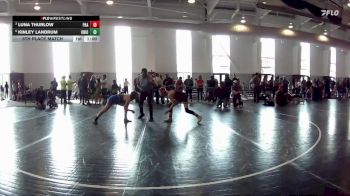 98-104 lbs 5th Place Match - Kinley Landrum, Ground Up USA vs Luna Thurlow, Poquoson Athletic Association