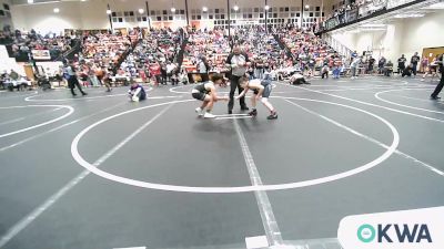 120 lbs Consolation - Jax Reeves, Checotah Matcats vs Shine Eppler, Broken Arrow Wrestling Club