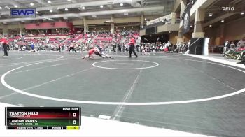 120 lbs Cons. Round 2 - Landry Parks, Team North Stars vs Traeton Mills, Tonganoxie