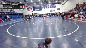 165 lbs Champ. Round 2 - Kelton Stewart, Glenrock vs Tyrell Weber, Wheatland