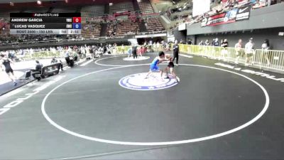 150 lbs Cons. Round 4 - Andrew Garcia, V7 Wrestling Club vs Lucas Vasquez, Sunnyvale Wrestling Club