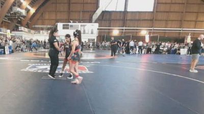 96 kg Rr Rnd 1 - Victoria Soto, New York Military Academy vs Alliya Walker, New River Wrestling Club