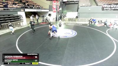 187 lbs 7th Place Match - Henry Richardon, California vs Michael Roque, Team Selma Wrestling Club