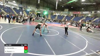 126 lbs Semifinal - Niko Fernandez, La Gente vs Kolten Powers, Sheidan WC