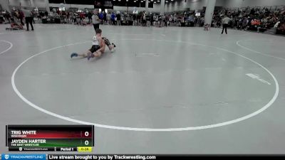 150 lbs Cons. Round 4 - Jayden Harter, The Best Wrestler vs Trig White, Wisconsin