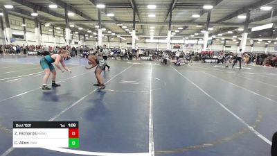 172 lbs Semifinal - Z Kai Richards, Manu WC vs Cole Allen, Chain Wr Ac