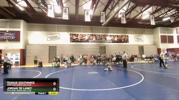 37 lbs Champ. Round 2 - Jordan De Laney, Stallions Wrestling Club vs Teague Southwick, Westlake Wrestling Club