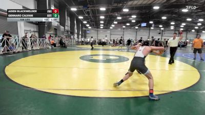 106 lbs Rr Rnd 1 - Aiden Blackwelder, Iron Forge WC - HSB vs Gennaro Calvani, Botetourt Training Center - HSB
