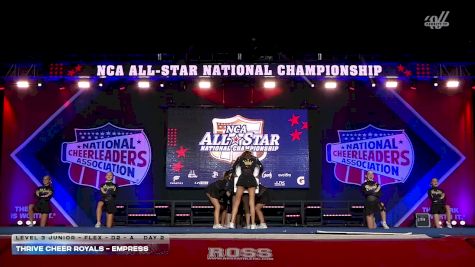 Thrive Cheer Royals - Empress [2026 L3 Junior - Flex - D2 - A Day 2] 2026 NCA All-Star National Championship