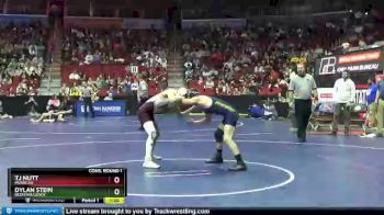 1 lbs Cons. Round 1 - Dylan Stein, Bedford/Lenox vs TJ Nutt, MVAOCOU