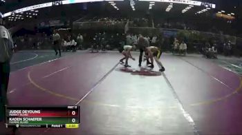 2A 138 lbs Champ. Round 1 - Kaden Schaefer, Fleming Island vs Judge DeYoung, Merritt Island